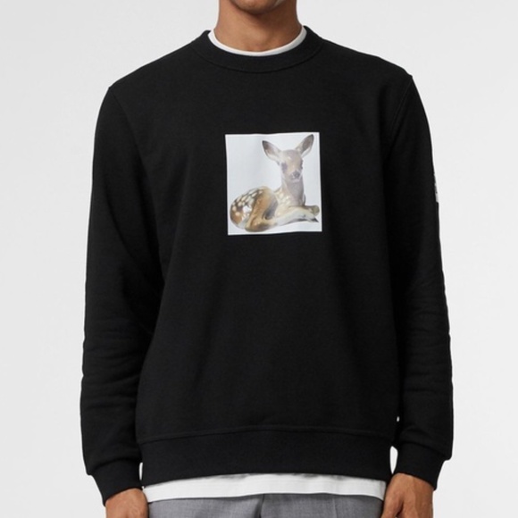 Burberry Other - BURBERRY Deer Print Sweatshirt Unisex